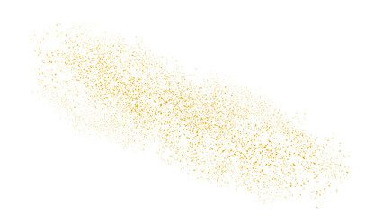 luxurious golden glowing sparkle shimmer on transparent for wedding decoration