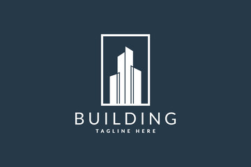 building logo design architecture inspiration, Builders, construction, clean vector