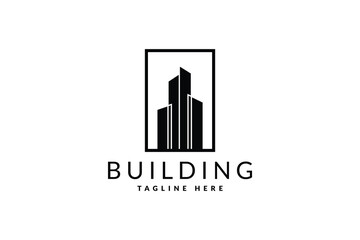 building logo design architecture inspiration, Builders, construction, clean vector
