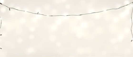 White frost and snow cling to frozen tree branches in the cold winter nature.