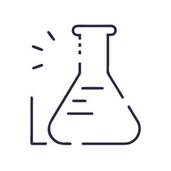 Science Lab 2D Flat Icon
