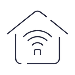 Smart Home 2D Flat Icon