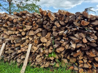 stack of firewood
