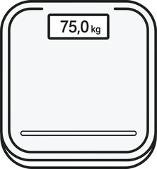 vector illustration of a blank sign for any text