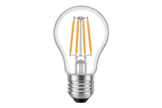 Led light bulb representing energy, innovation, and ideas - Powered by Adobe