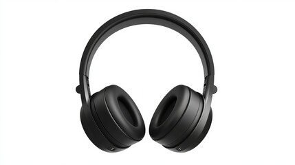 Experience premium sound with these sleek black headphones, perfect for focusing on work or enjoying music on the go with crystal clear audio