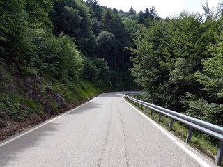 SP 85 zwischen Vason und Trient