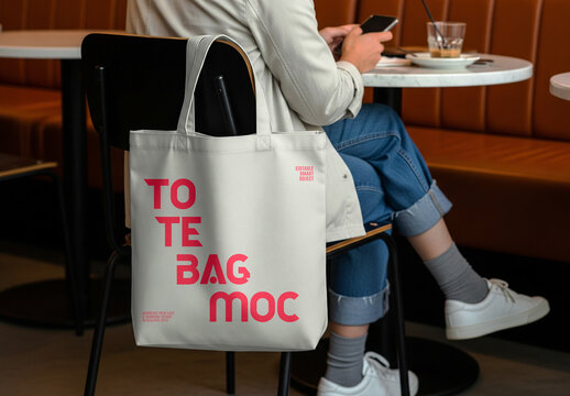 Tote Bag Mockup with Generative AI