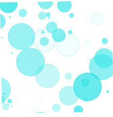 light effect png simple abstract teal bubble pattern transparent effect