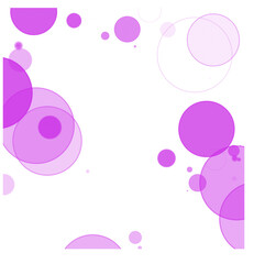 Purple circles abstract background with light effect PNG minimalist design