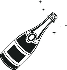 champagne bottle icon