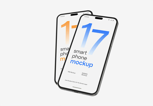 Smart Phone Mockup Set