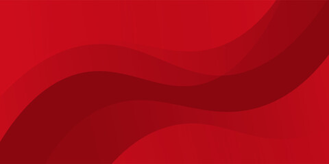 Red abstract background with dynamic shapes composition simple