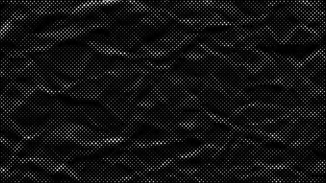 4K Grunge Noise Halftone Texture Overlay Video: High-Resolution Vintage Distressed Background with Grain, Dust, Scuffs, Dots & Film Effects &ndash; Realistic Cinematic Poster/Cover Element for Video Editing