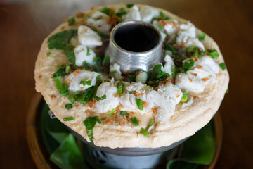 Steamed Egg Custard with Crab