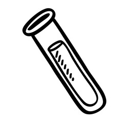 Science Tools Doodle Outline