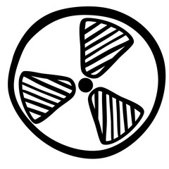 Science Tools Doodle Outline