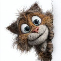 Obraz premium Quirky Cat Clipart