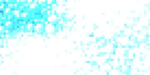 Light BLUE vector texture in rectangular style. Colorful illustration with gradient rectangles and squares. Pattern for business booklets, leaflets
