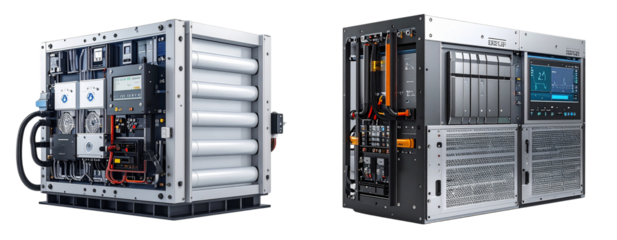 Sat of   Sat of Hydrogen Fuel Cell System – Clean Energy Power Technology PNG
