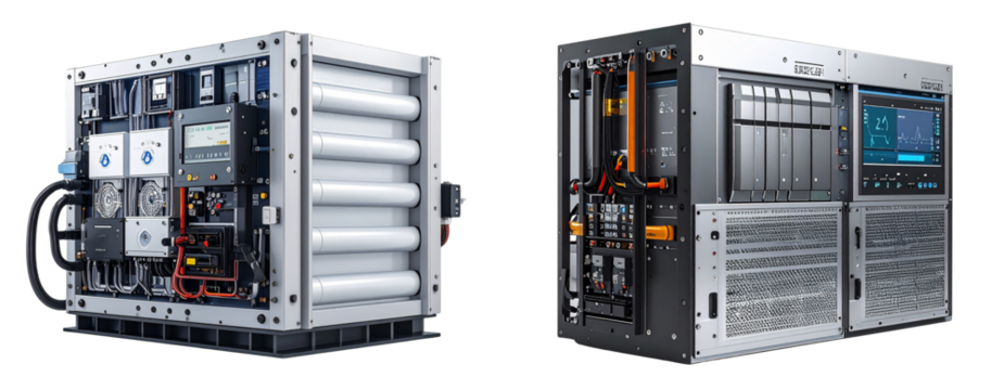 Sat of   Sat of Hydrogen Fuel Cell System – Clean Energy Power Technology PNG