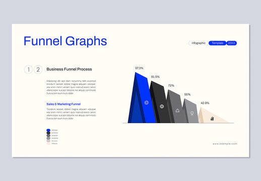 Modern Corporate Funnel Infographic for Business Presentations