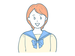 イラスト　女性　挿絵