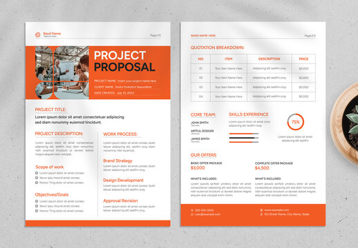 Business Project Proposal Template