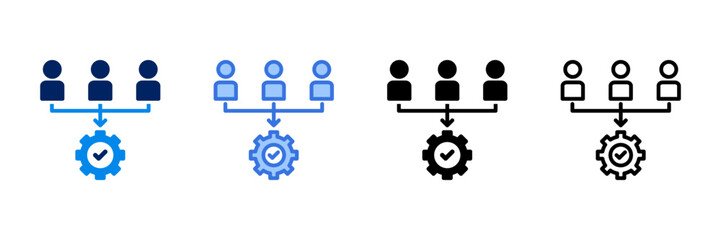 Integration  Icon Set Different Style Collection 