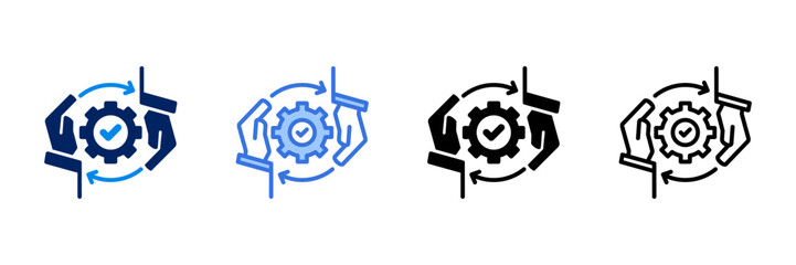 Synergy  Icon Set Different Style Collection 