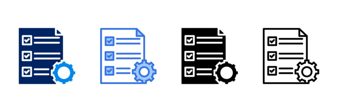 Project  Icon Set Different Style Collection 