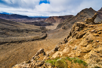 Wanderung Tongariro Alpine Crossing, Neuseeland
