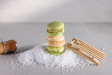 Macarons in Szene gesetzt - Süßes Statement