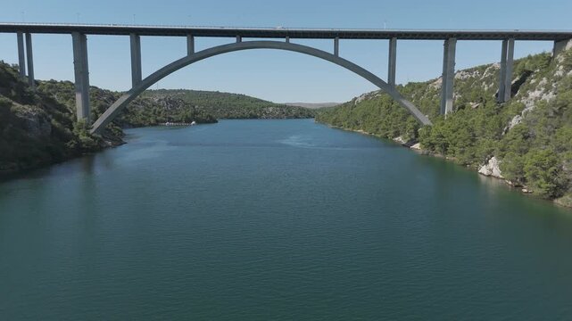 bridge over the river