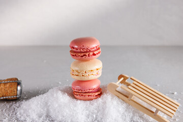 Macarons in Szene gesetzt - Süßes Statement