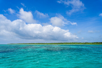 Fototapeta premium 沖縄-【竹富島－竹富島の風景】