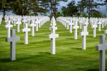 Cimetiere americain Normandie Colleville sur mer
