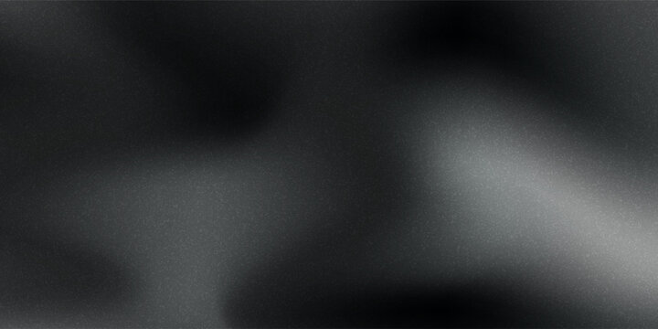 Black dark gray silver white wave abstract background for design. Light wave, wavy line. Ombre gradient. Noise rough grungy grain brushed metal metallic effect.eps10