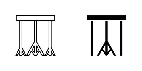 Line art illustration of a drinking glass with liquid inside, simple black and white icon