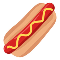 Grilled Hotdog with Sauce