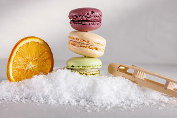 Macarons in Szene gesetzt - Süßes Statement