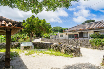 沖縄-【竹富島－竹富島の風景】