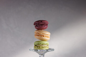 Macarons in Szene gesetzt - Süßes Statement