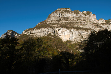 old castle in the mountainsThe main mountains of the Baldo group include Monte Altissimo di Nago,...