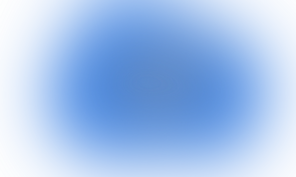 Abstract blue gradient mosaic pattern isolated on transparent background