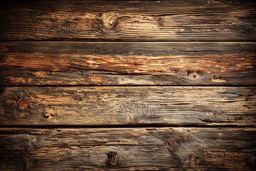 Rustic wooden surface with natural textures showcasing grain and knots in warm tones
