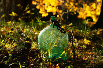 ガラス瓶　大型