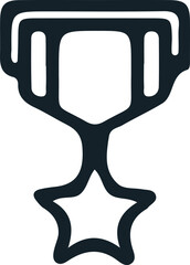 Abstract geometric composition with bold colors and clean lines