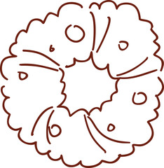 Hand Drawn Christmas Element