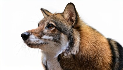 Fototapeta premium meticulously composed animal photography on clean white backgrounds with ultra high definition showcasing naturalistic texture details by ia generative